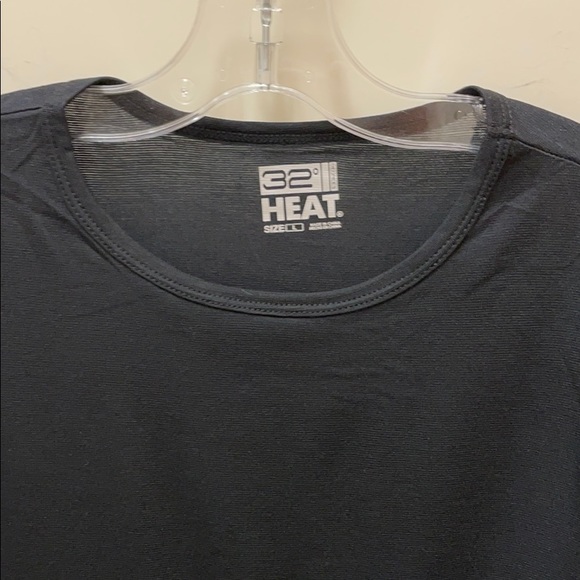 32 Heath Gear Black long sleeve under shirt L with pants - Picture 4 of 6